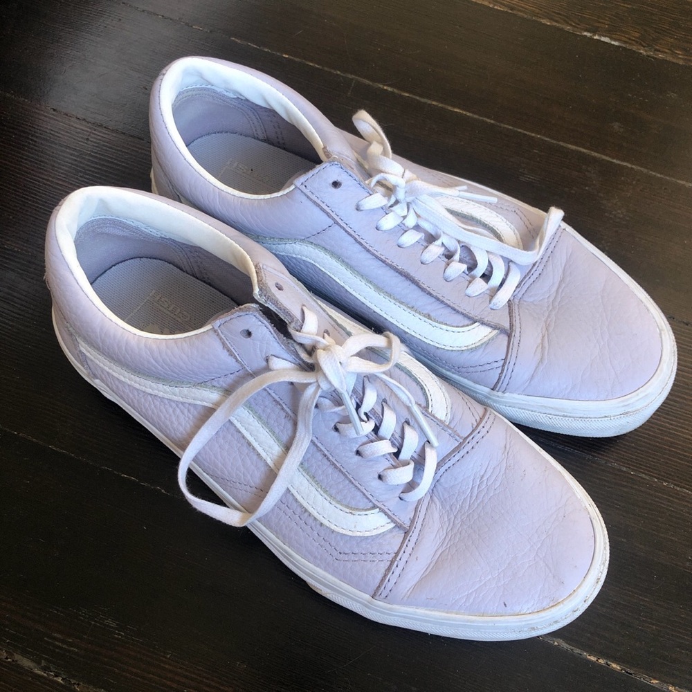 Lilac old-skool vans Women’s 9